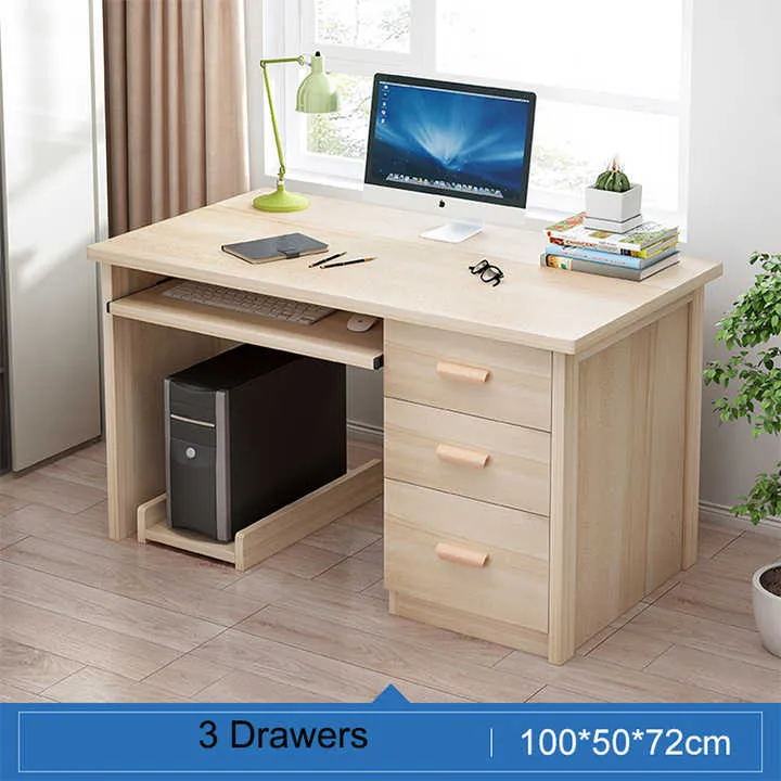 المنزل مكتب خشبية مكتب مذاكرة الكتابة مكاتب طاولة حاسوب Home Office Wooden Study Writing Desk Computer Table Desks