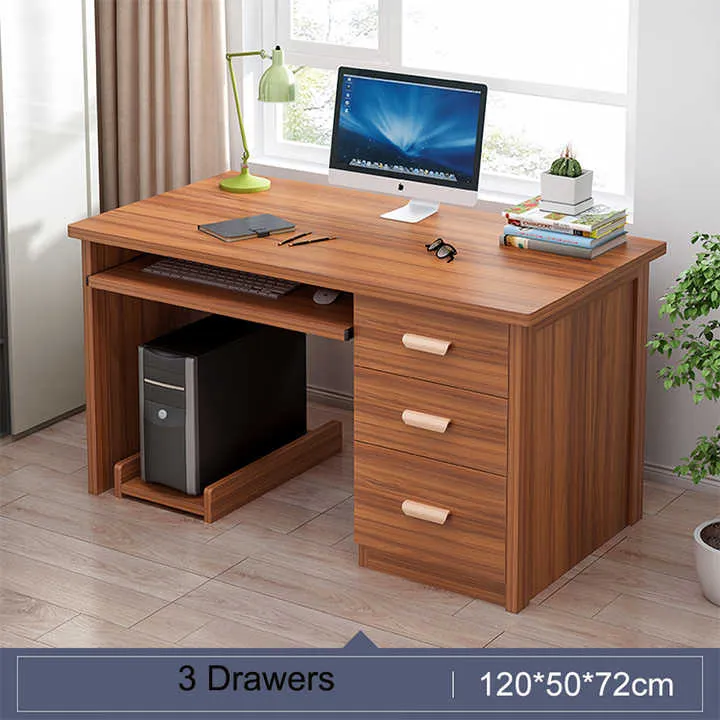 المنزل مكتب خشبية مكتب مذاكرة الكتابة مكاتب طاولة حاسوب Home Office Wooden Study Writing Desk Computer Table Desks