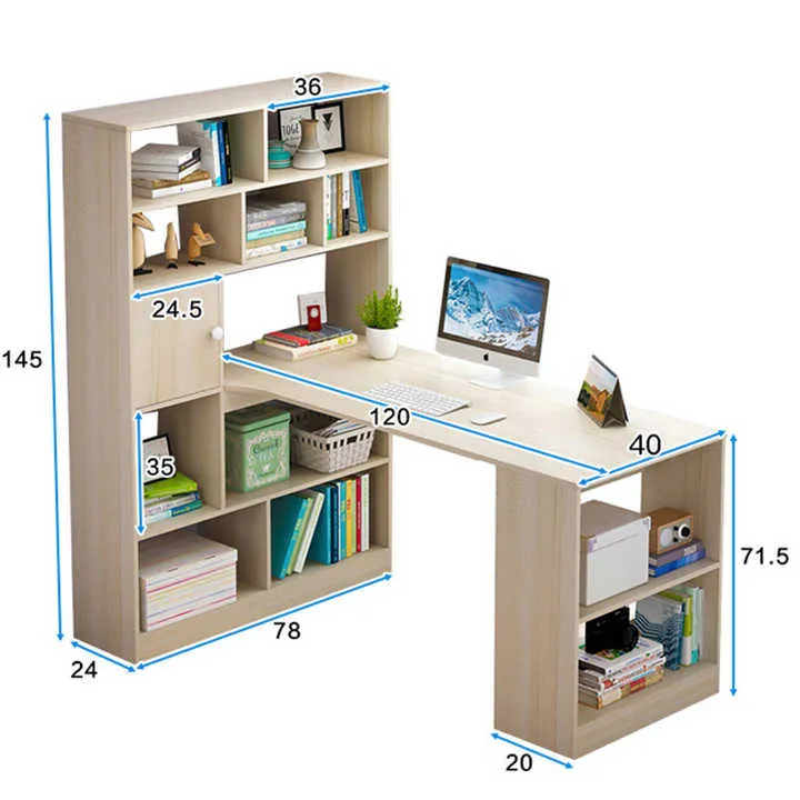 المنزل مكتب خشبي طالب دراسة منضدة كتابة . Home Wooden Office Student Study
