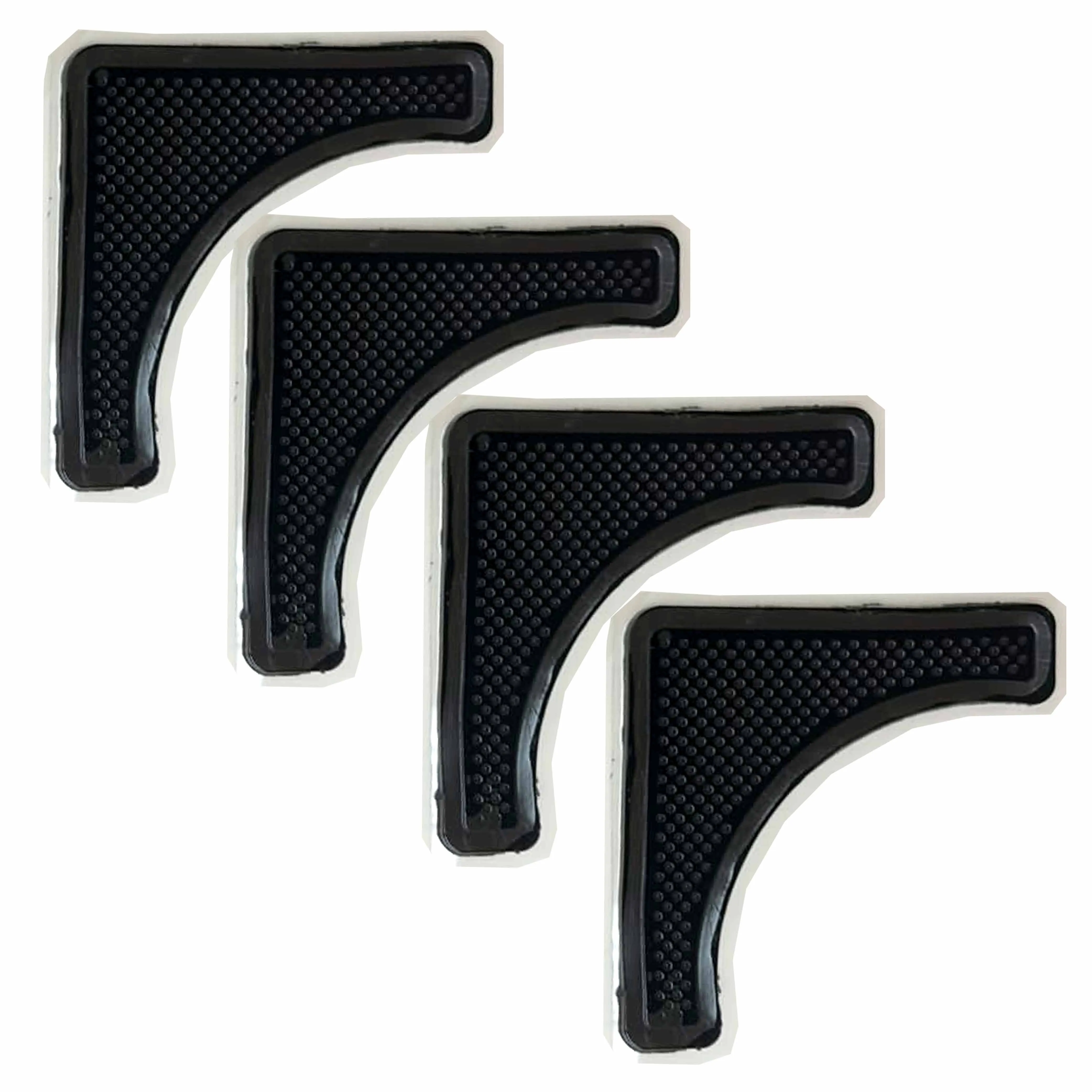 4 Pc Carpet Mat Rug Gripper Set Anti Slip Grip Non Skid Tape Adhesive Floor Pad
