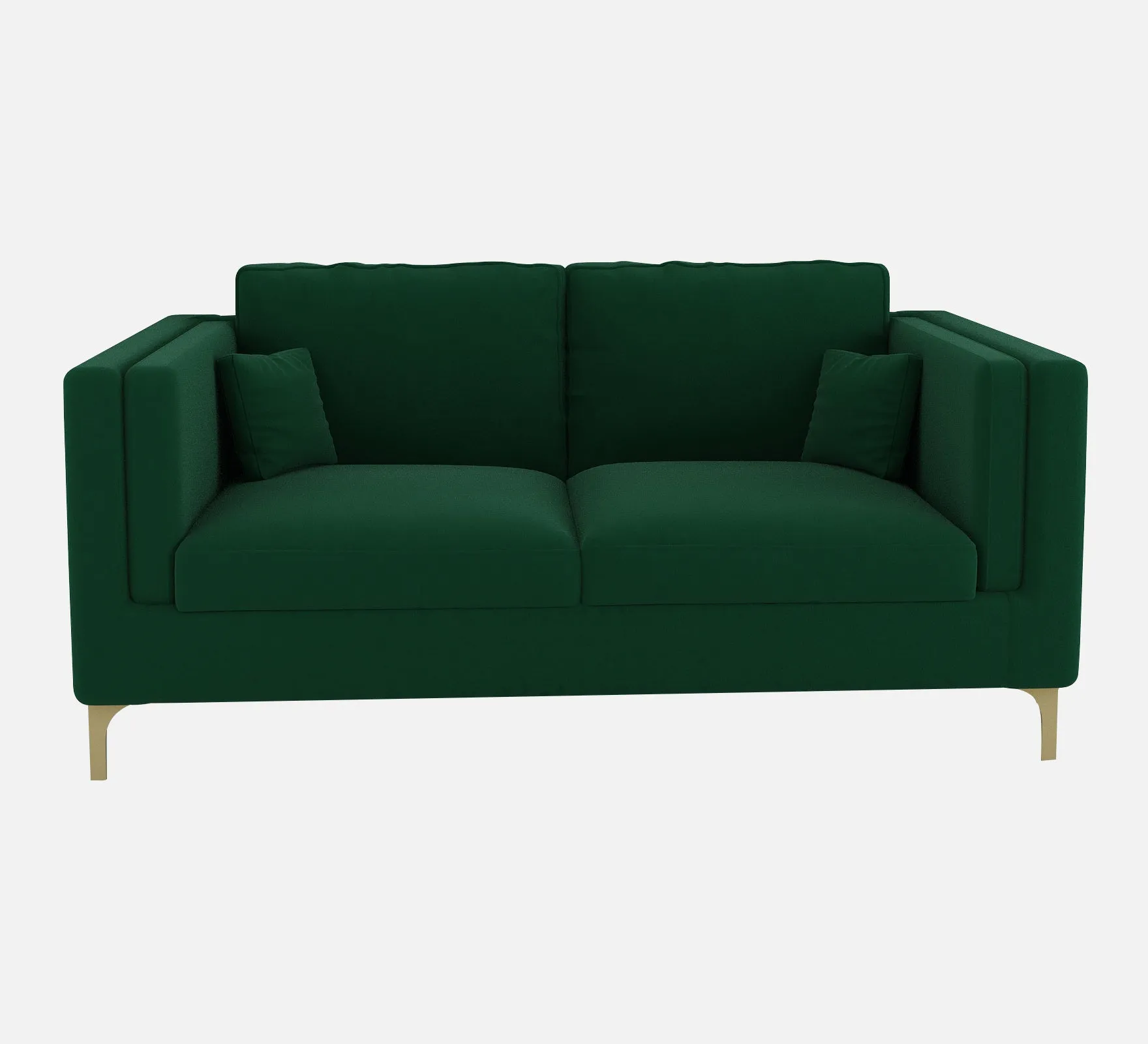 Adorn Homez Medan Sofa in Premium Velvet Fabric
