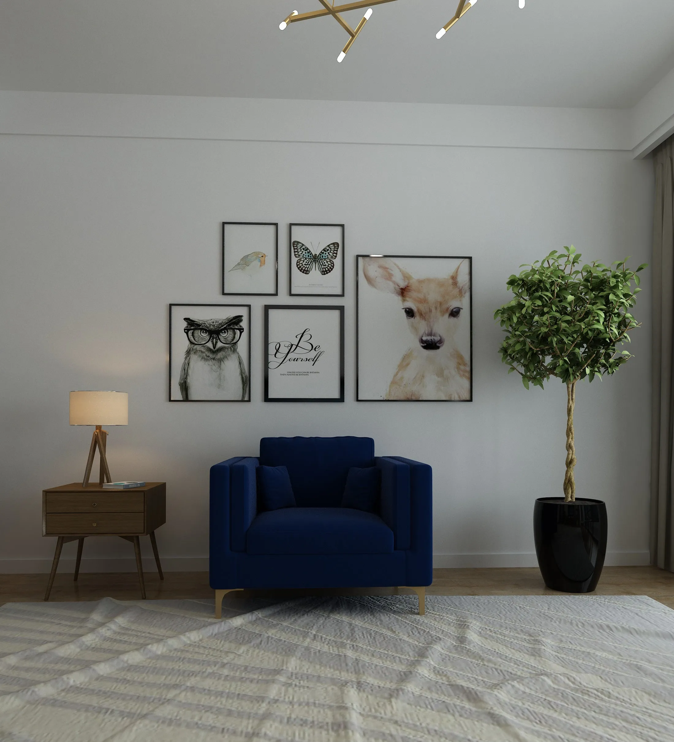Adorn Homez Medan Sofa in Premium Velvet Fabric