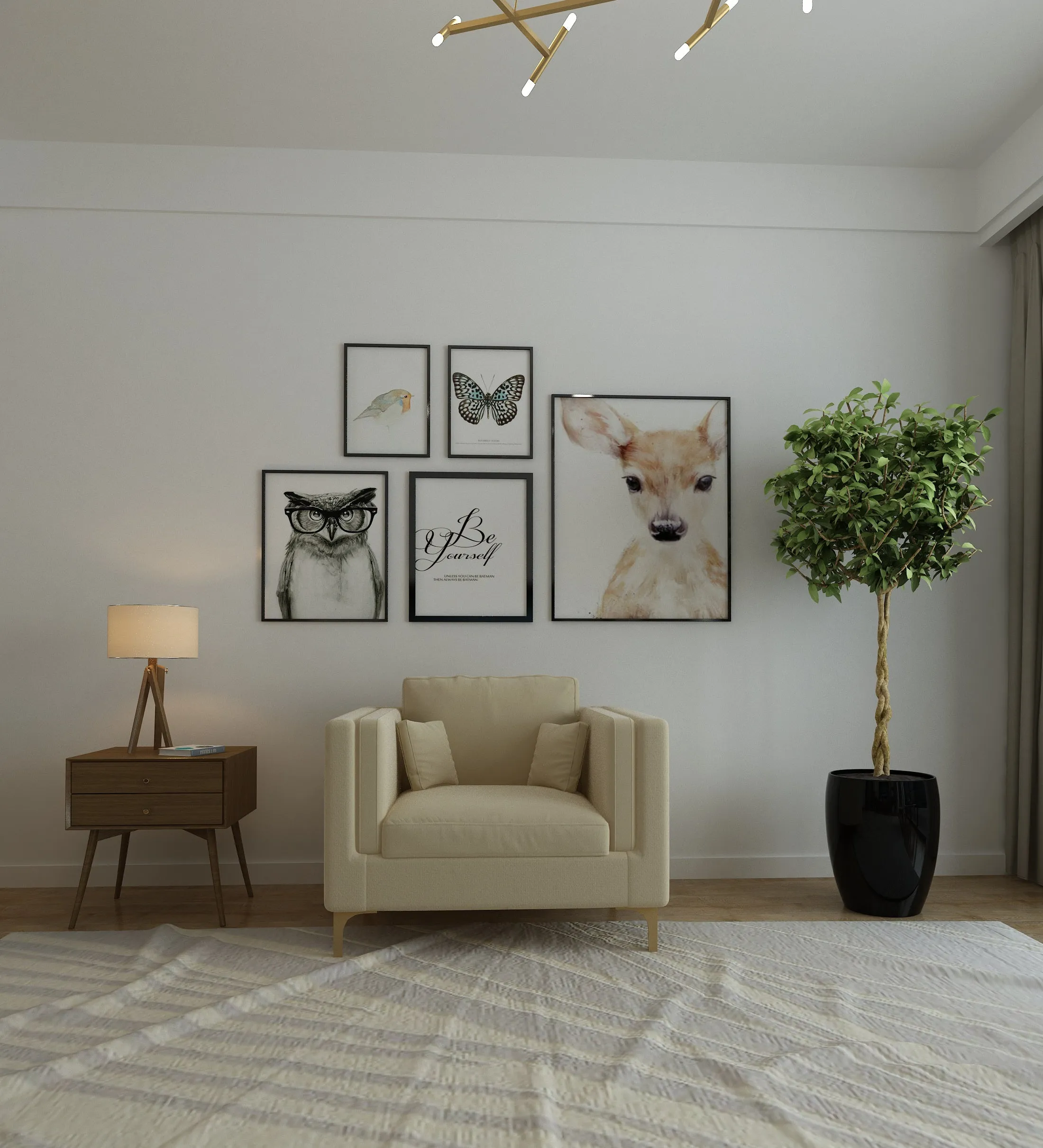 Adorn Homez Medan Sofa in Premium Velvet Fabric