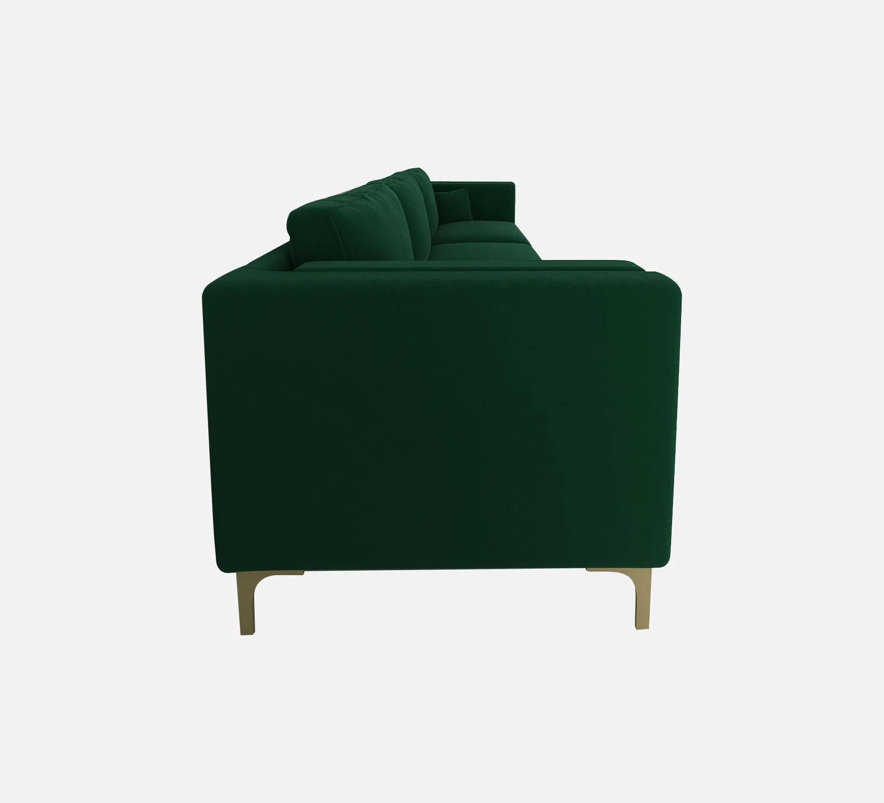 Adorn Homez Medan Sofa in Premium Velvet Fabric