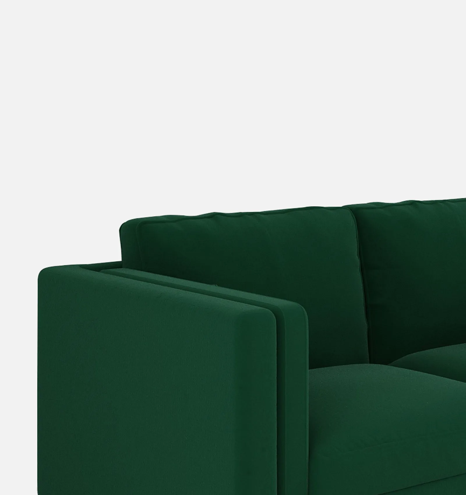 Adorn Homez Medan Sofa in Premium Velvet Fabric