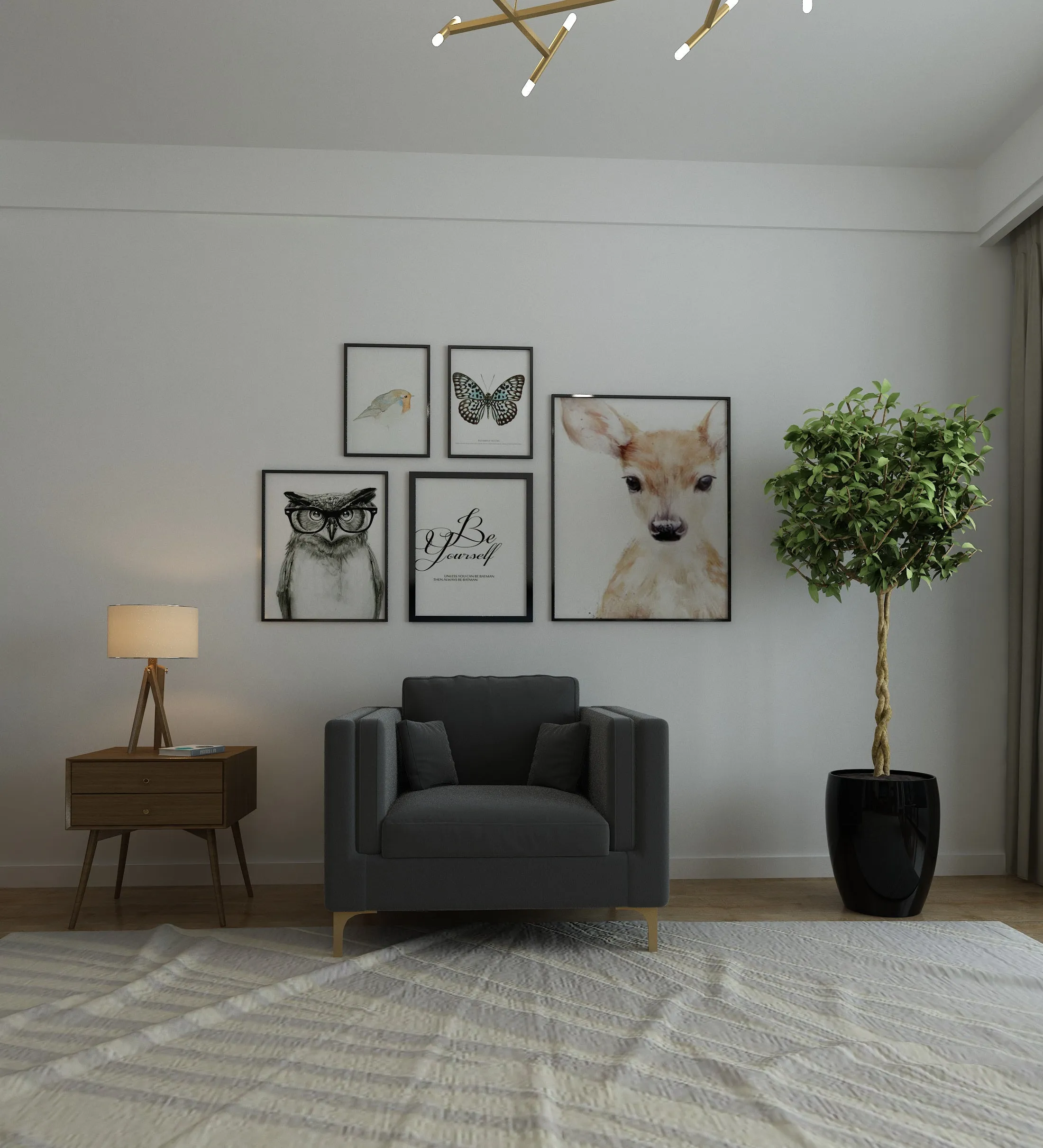 Adorn Homez Medan Sofa in Premium Velvet Fabric