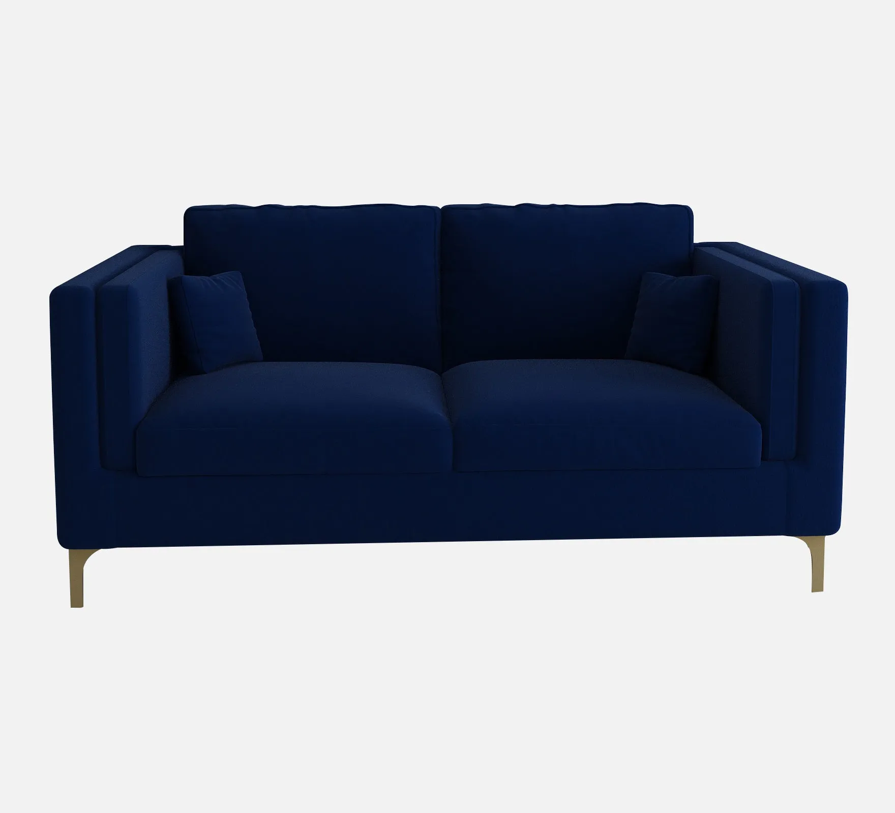 Adorn Homez Medan Sofa in Premium Velvet Fabric