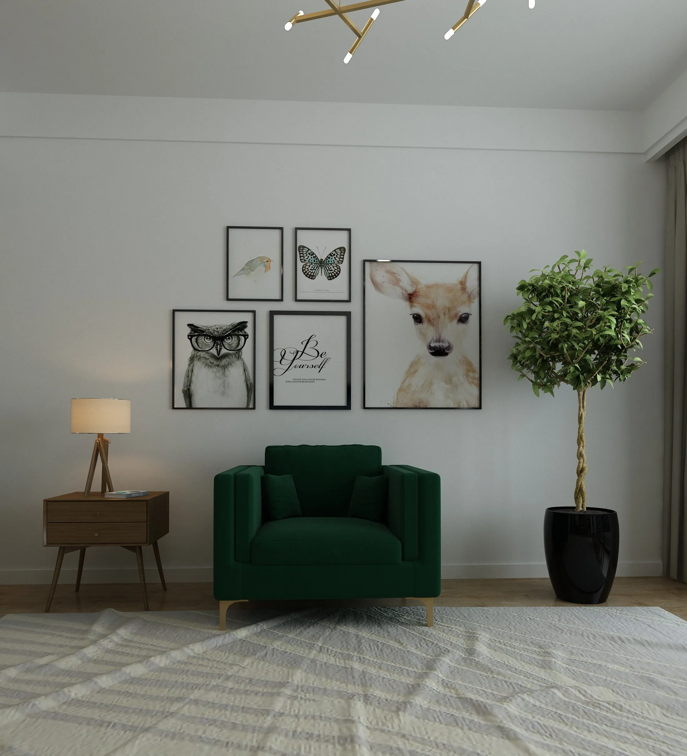 Adorn Homez Medan Sofa in Premium Velvet Fabric