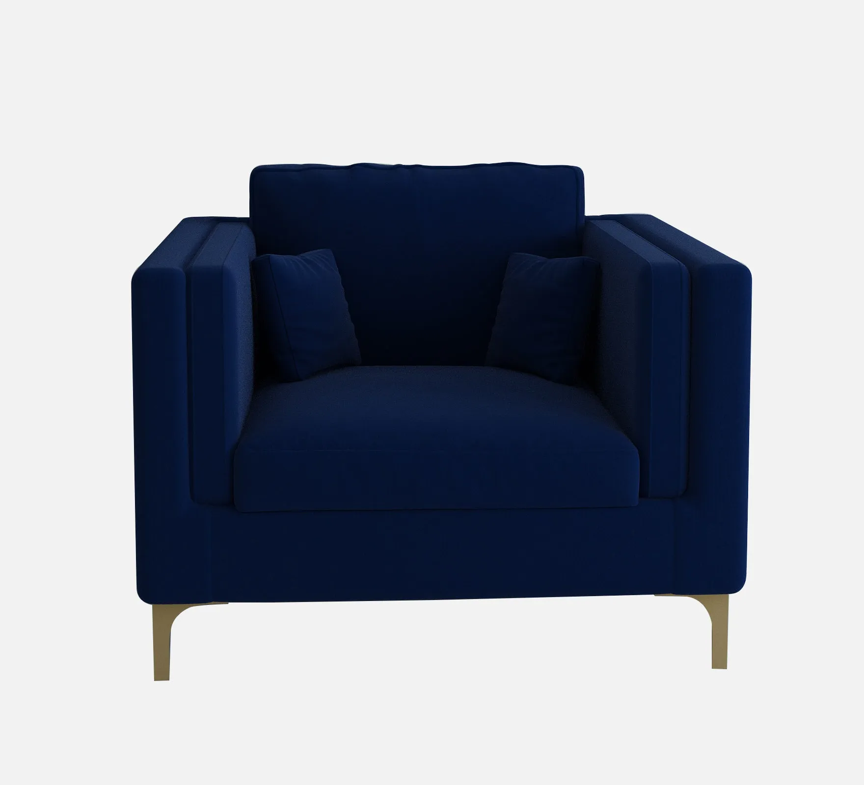 Adorn Homez Medan Sofa in Premium Velvet Fabric