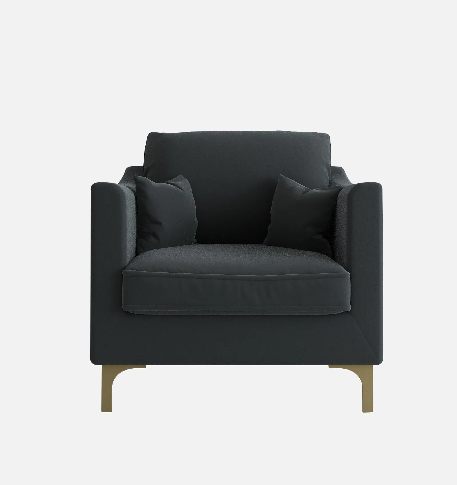 Adorn Homez Ryder Sofa in Premium Velvet Fabric