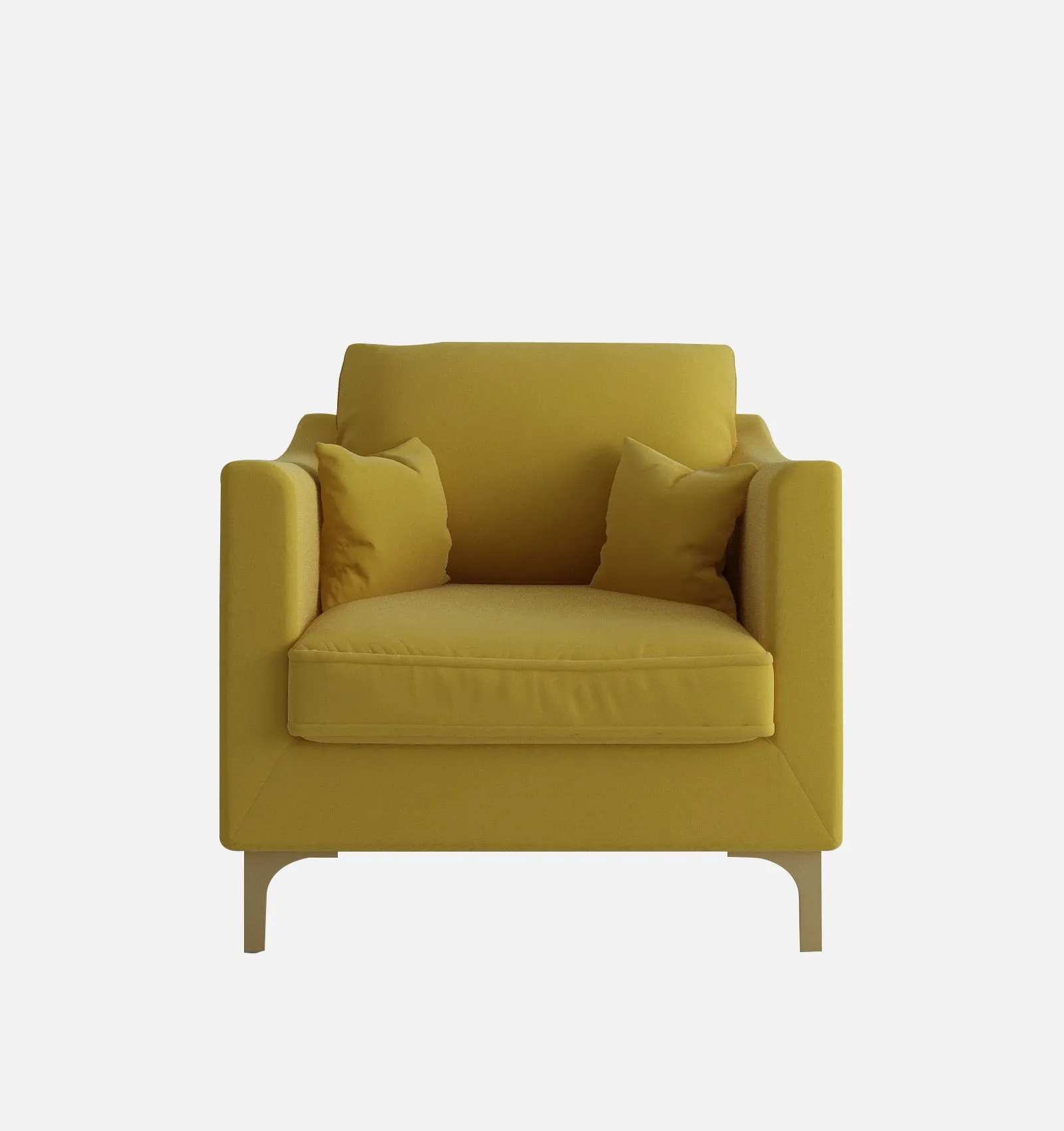 Adorn Homez Ryder Sofa in Premium Velvet Fabric