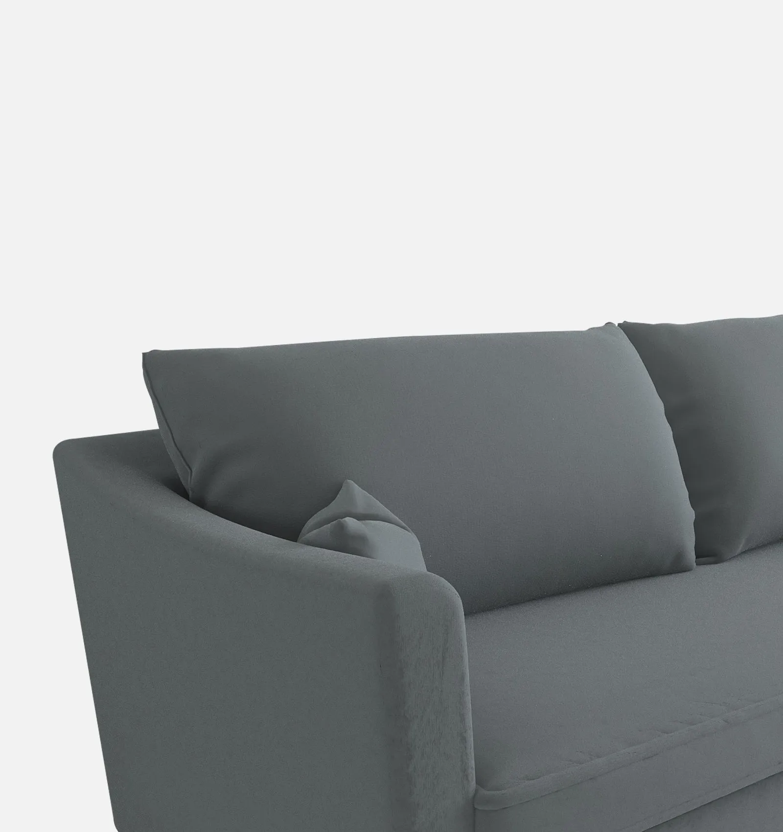 Adorn Homez Ryder Sofa in Premium Velvet Fabric