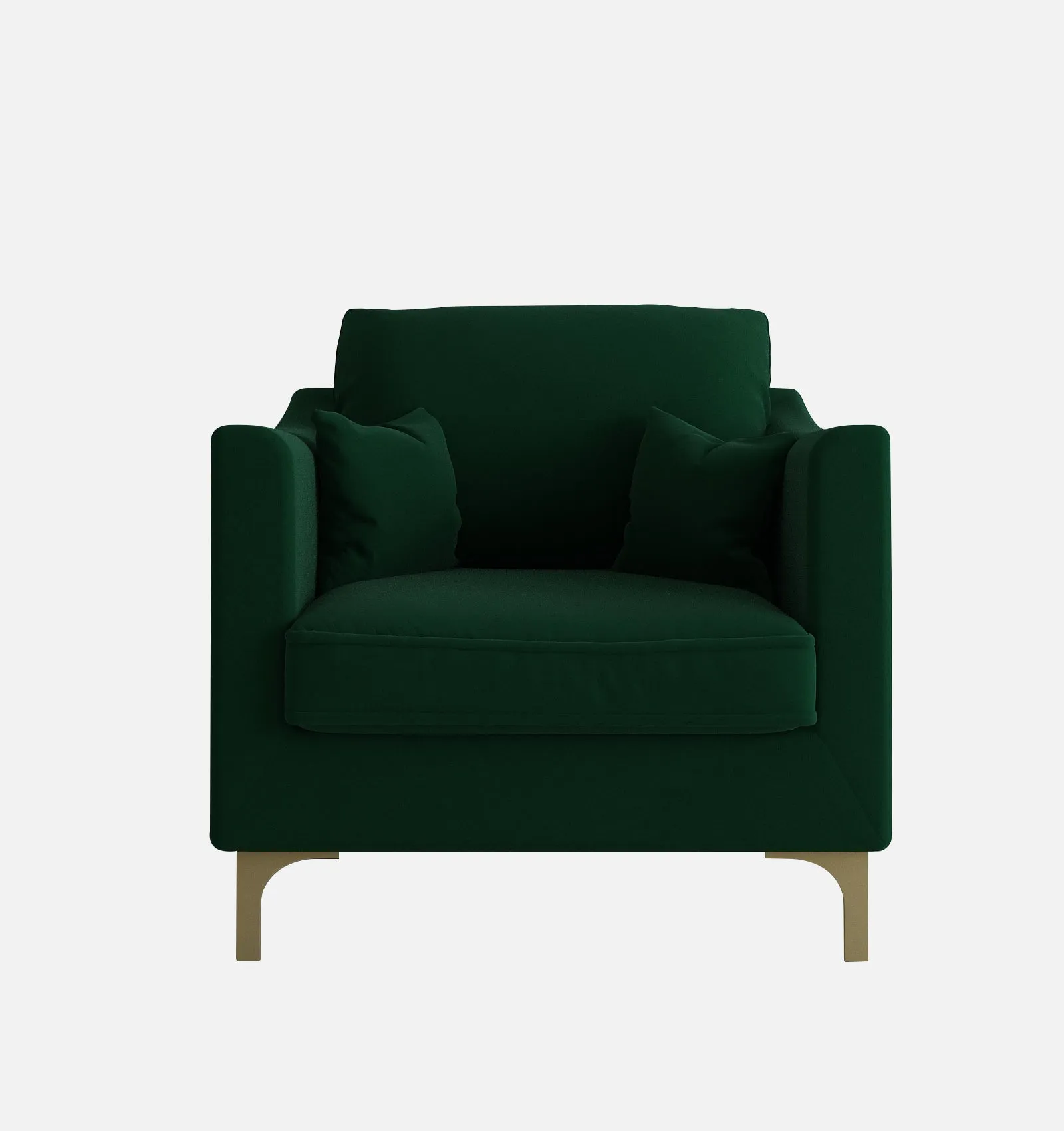 Adorn Homez Ryder Sofa in Premium Velvet Fabric