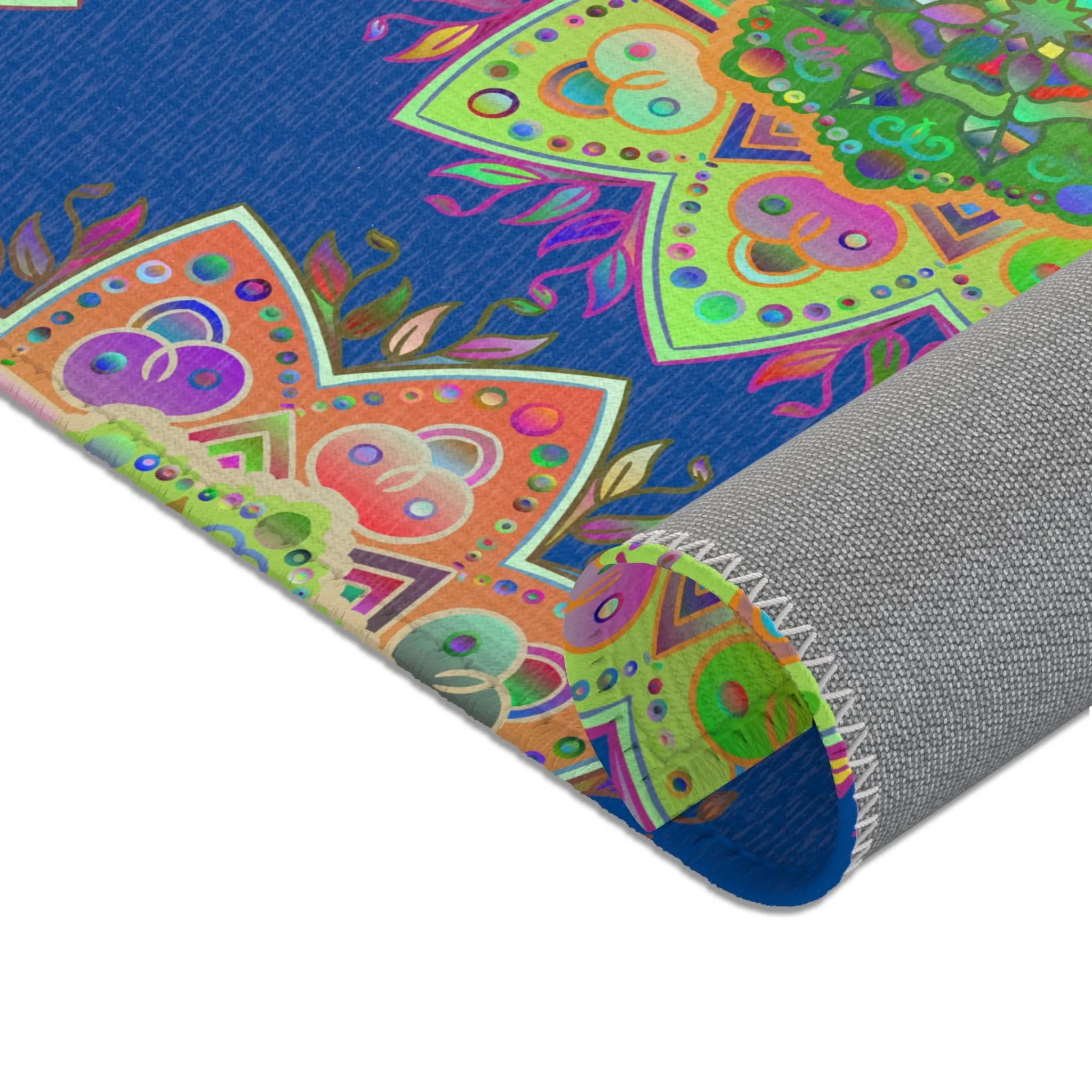 Area Rugs Featuring Hand-Drawn Mandala Designs