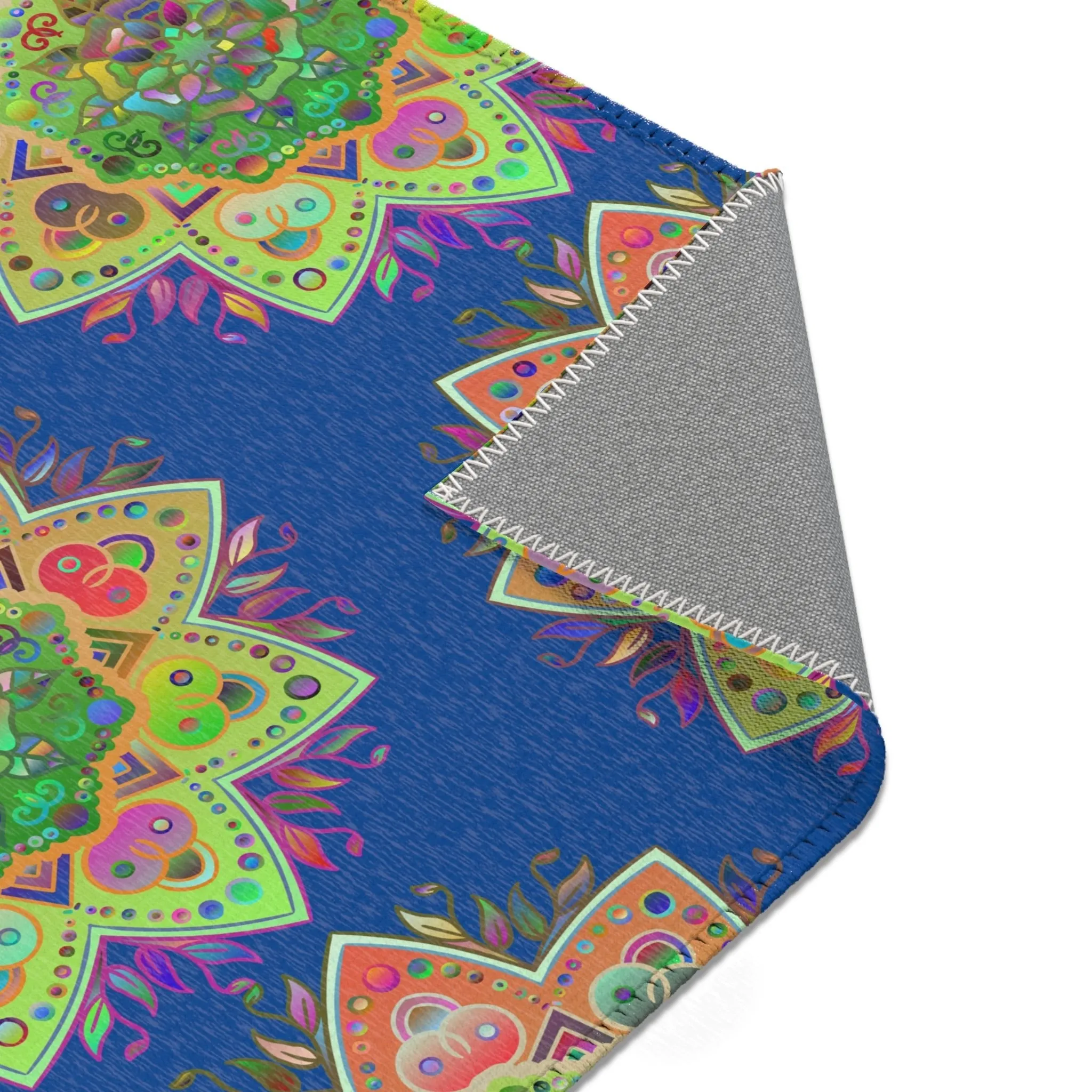 Area Rugs Featuring Hand-Drawn Mandala Designs