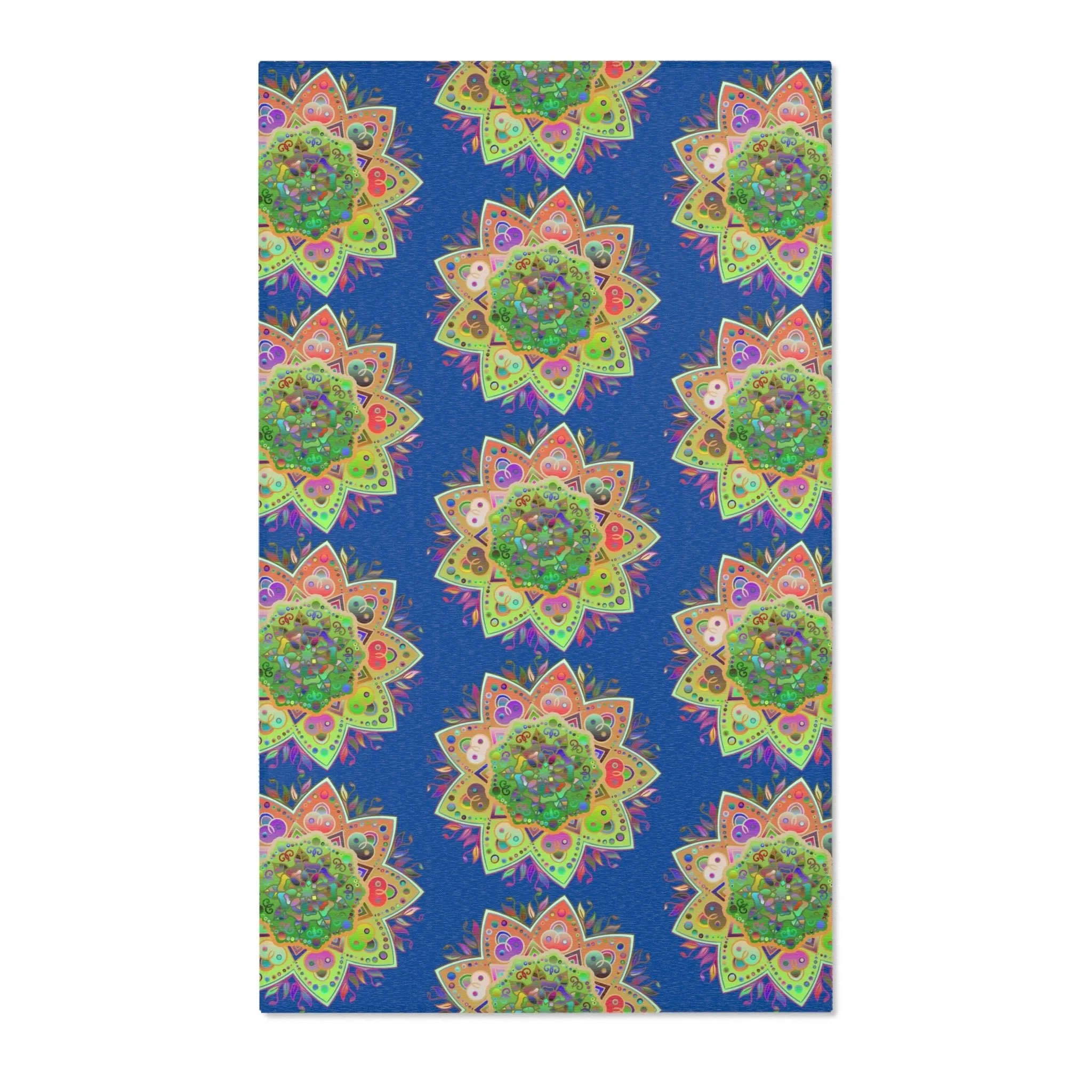 Area Rugs Featuring Hand-Drawn Mandala Designs