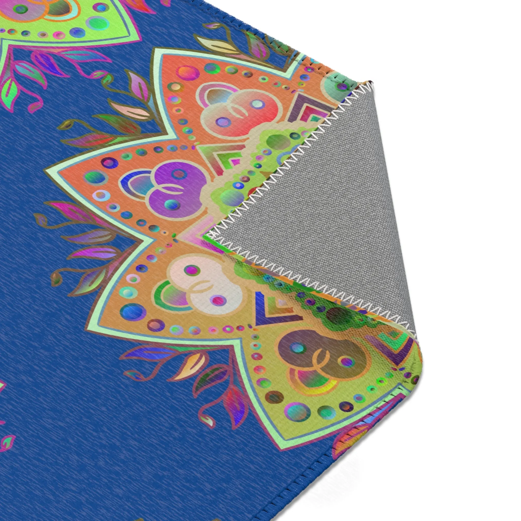 Area Rugs Featuring Hand-Drawn Mandala Designs