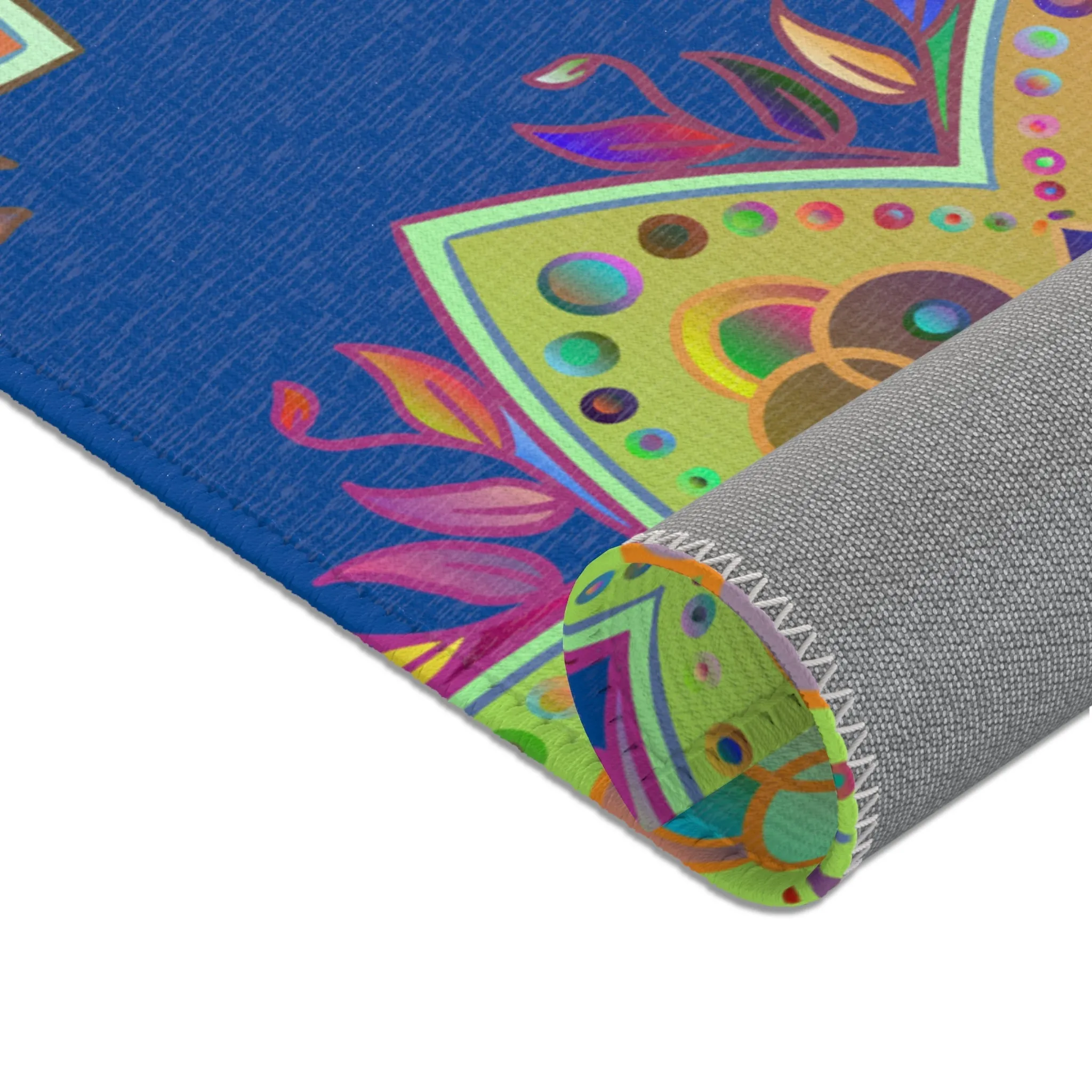 Area Rugs Featuring Hand-Drawn Mandala Designs