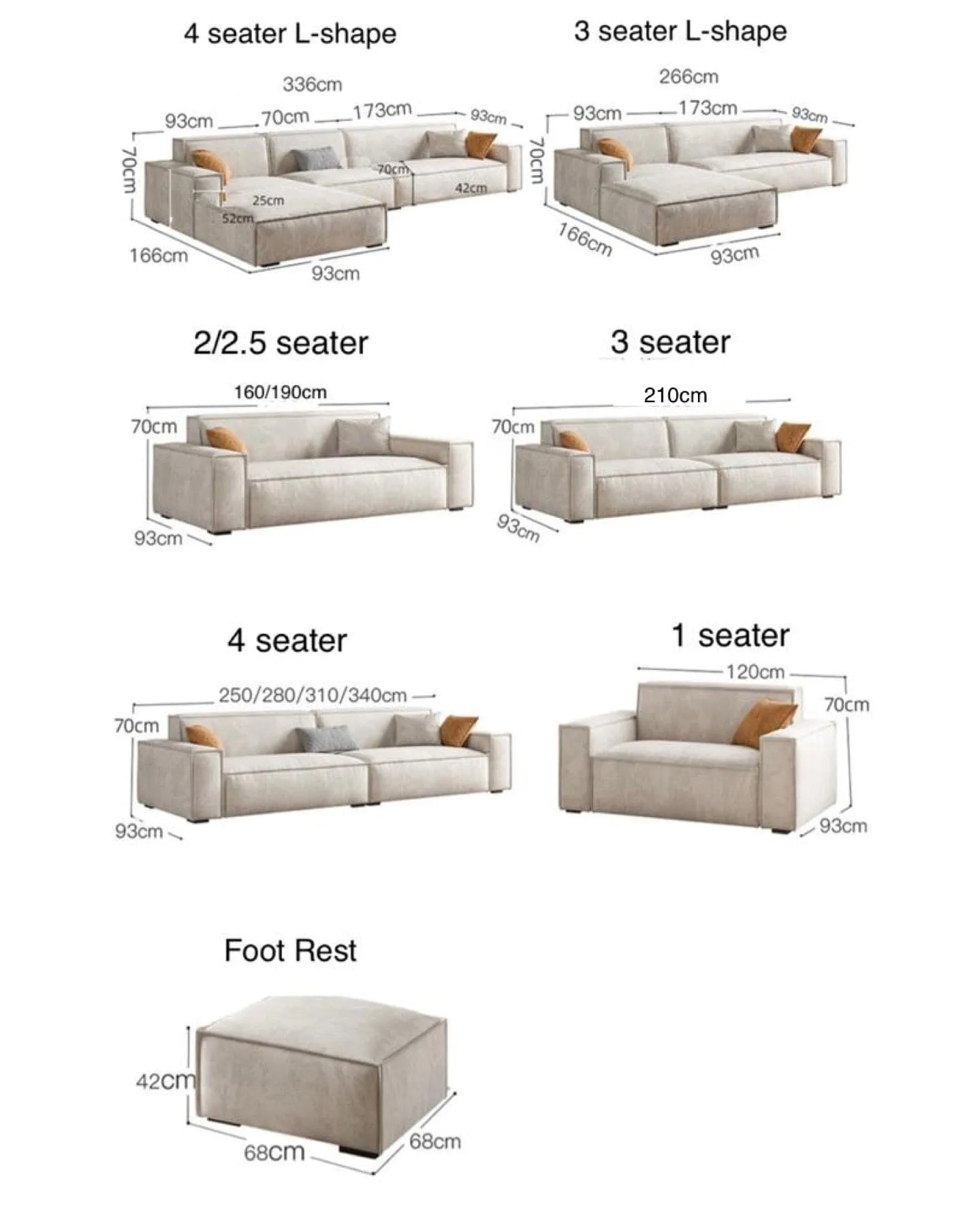 Durable Aureus Sofa with Scratch-Resistant Fabric