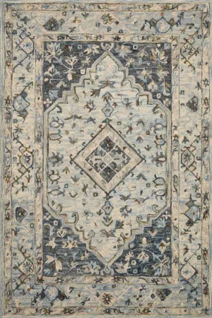 Beatty BEA-01 Light Blue/Blue Rug