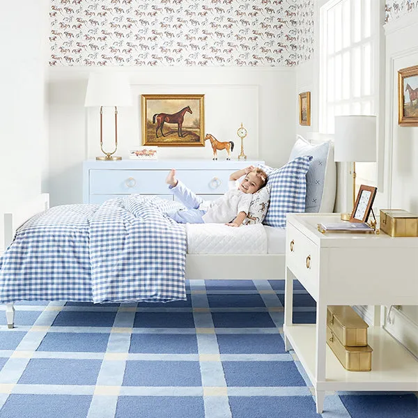 Berwick Rug in Navy