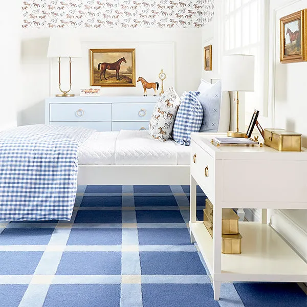Berwick Rug in Navy