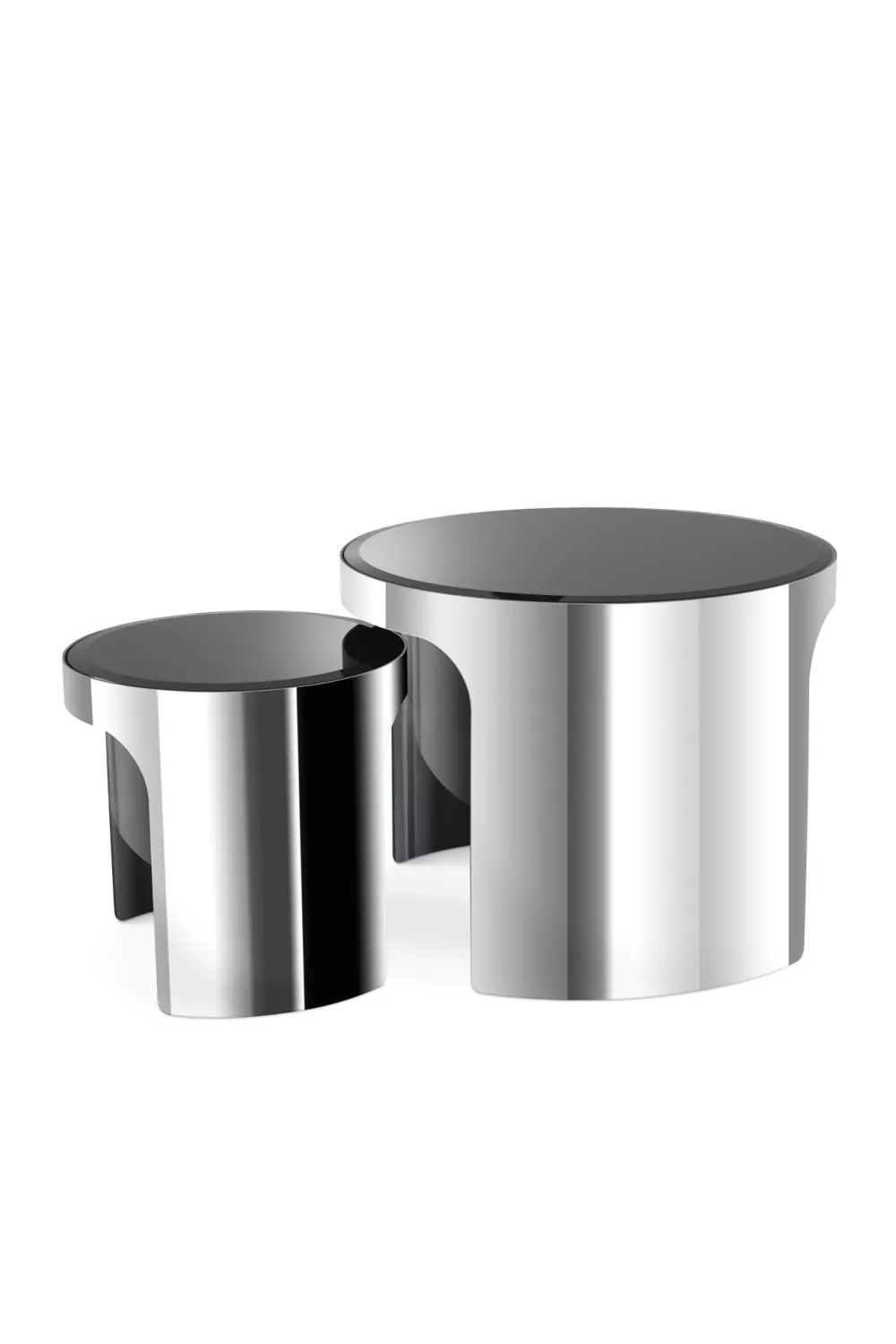 Bevelled Glass Side Tables (2) | Eichholtz Piemonte
