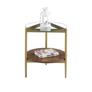 Bexley Glass Top Side Table