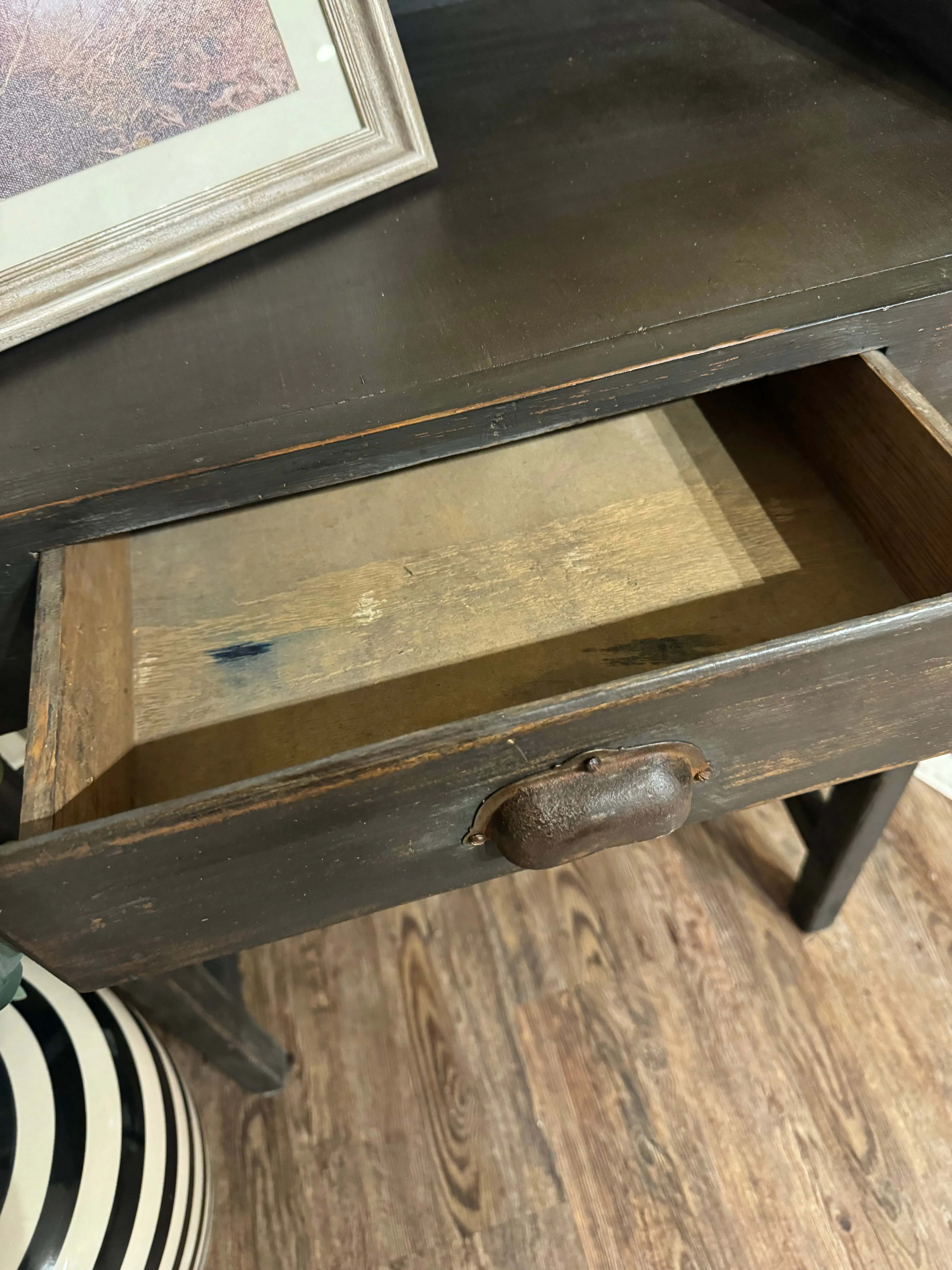 Black French Desk