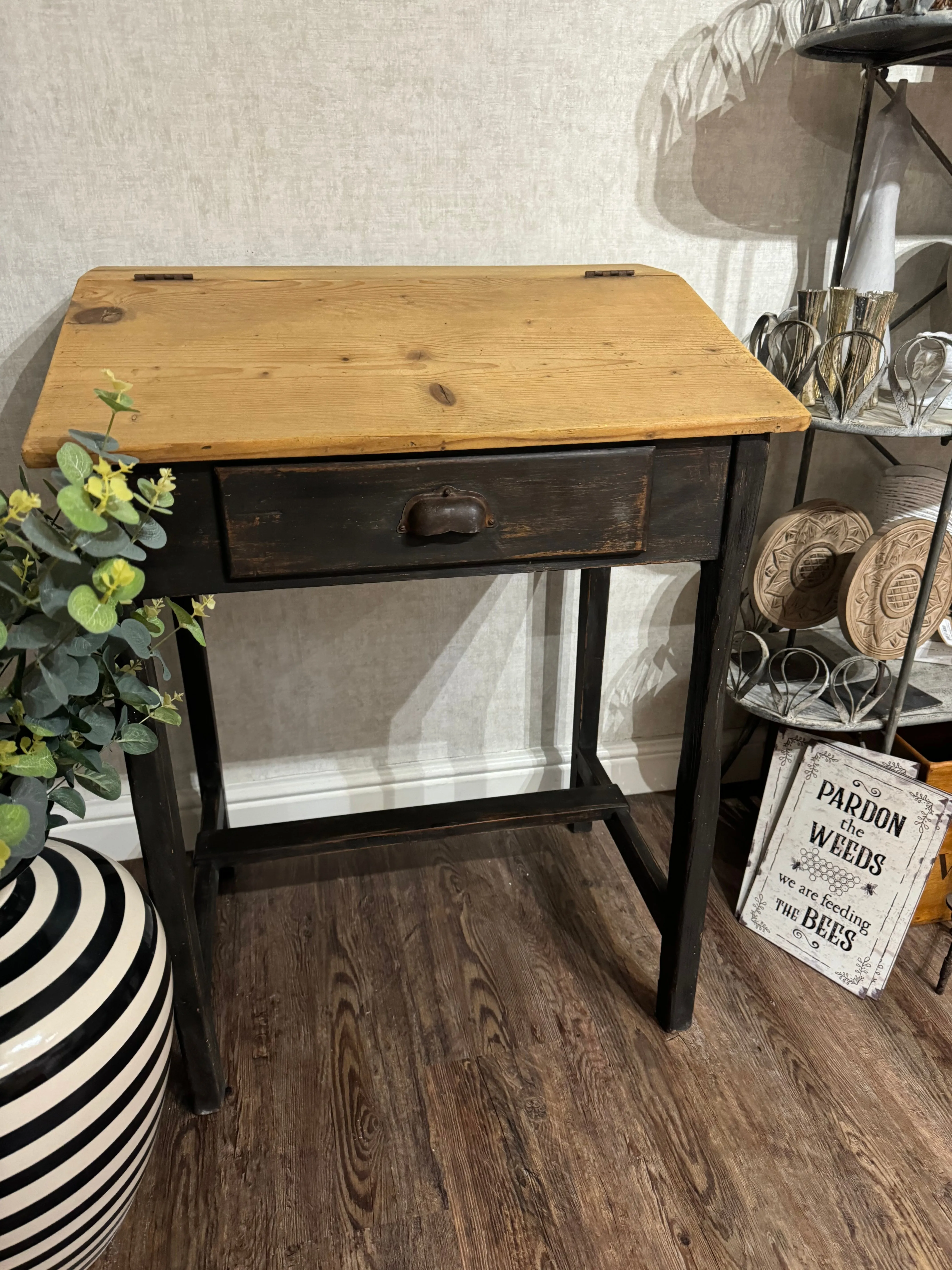 Black French Desk