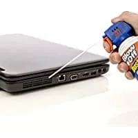 Blow Off Duster Removes dust, dirt and microscopic debris from hard to reach areas of home and office equipment and electronic.Caution: This is a flammable canned air duster. This product is ozone safe-BLD119