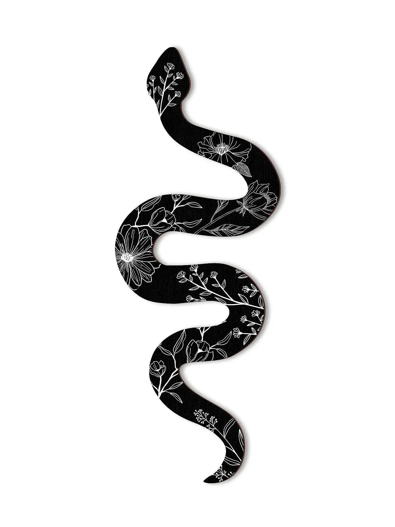 Boho Snake Wall Decor for Bedroom or Living Room