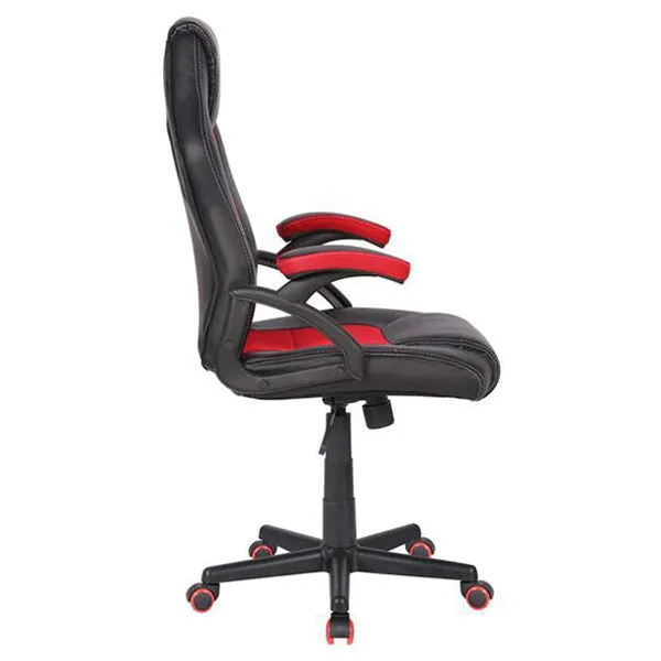 Ergonomic BX Gaming Chair in Black & Red - Model TEKGCV02R
