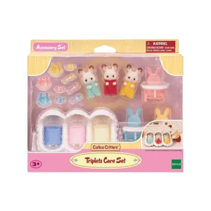 Calico Critters Triplets Care Set