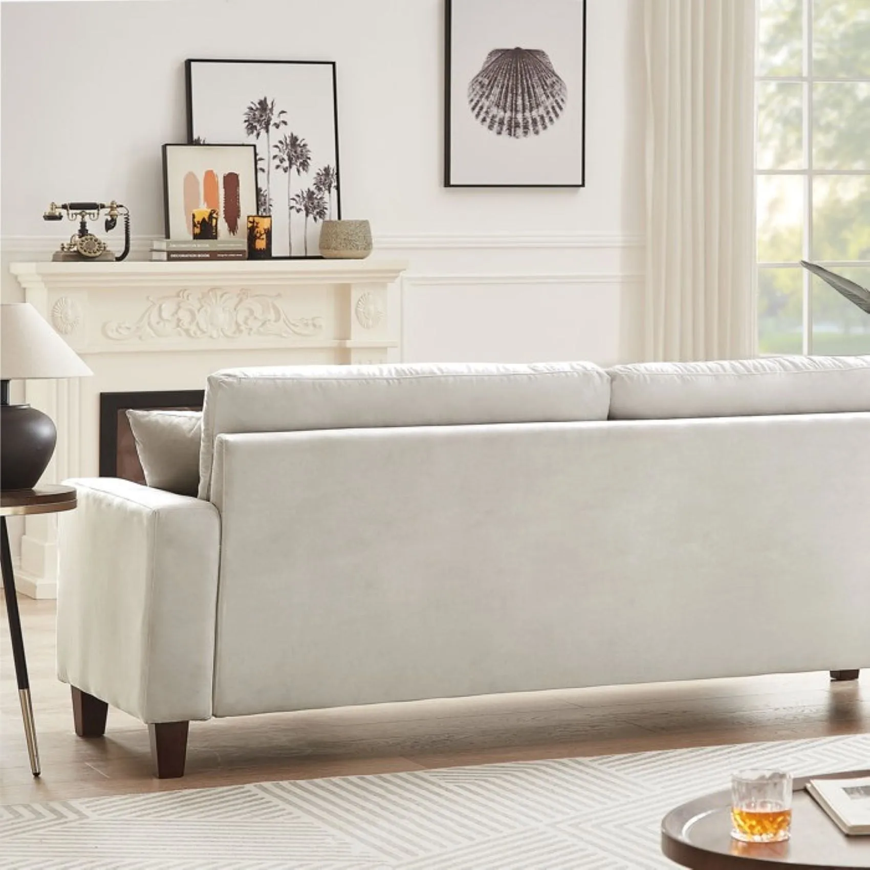 Celina 3 Seater Fabric Sofa