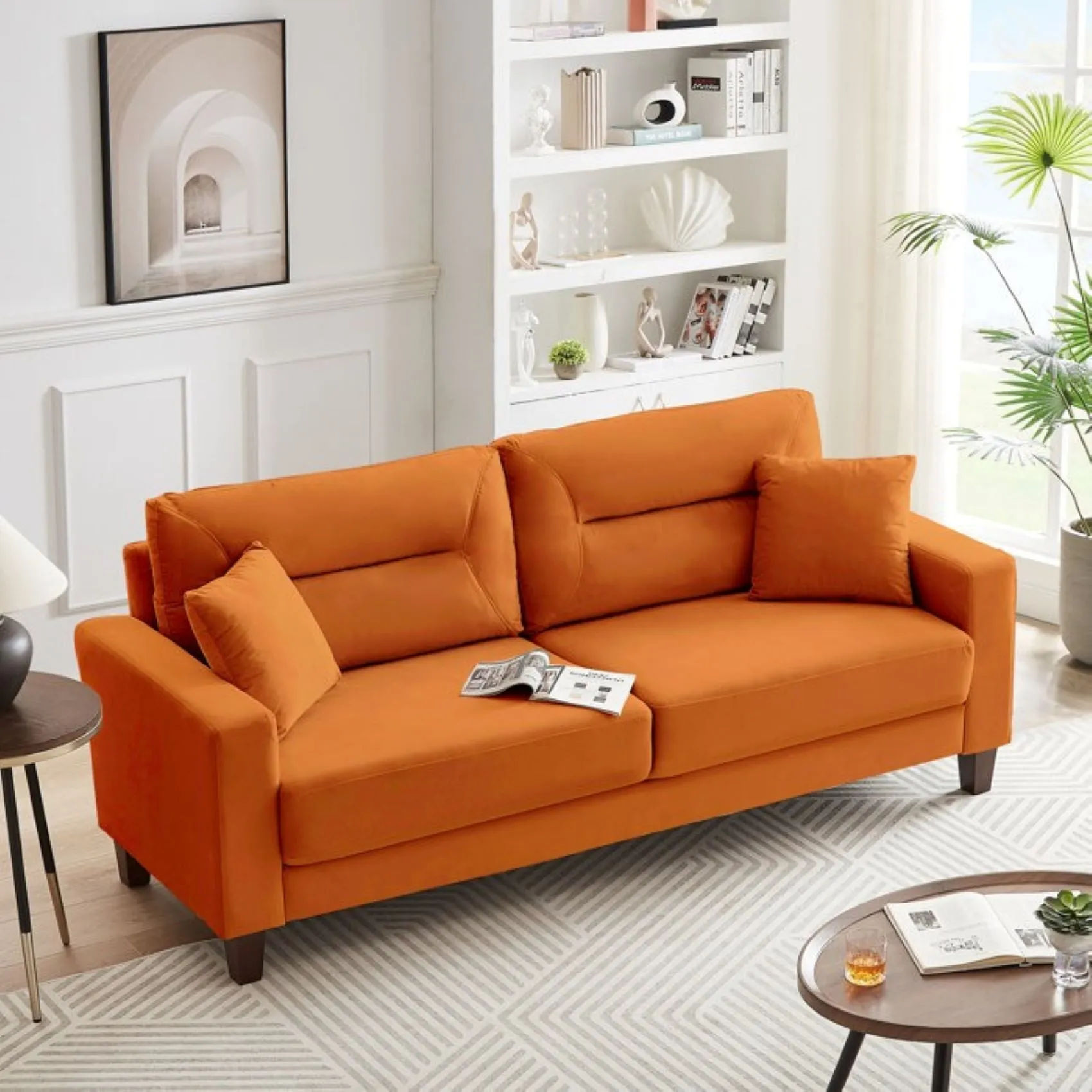 Celina 3 Seater Fabric Sofa