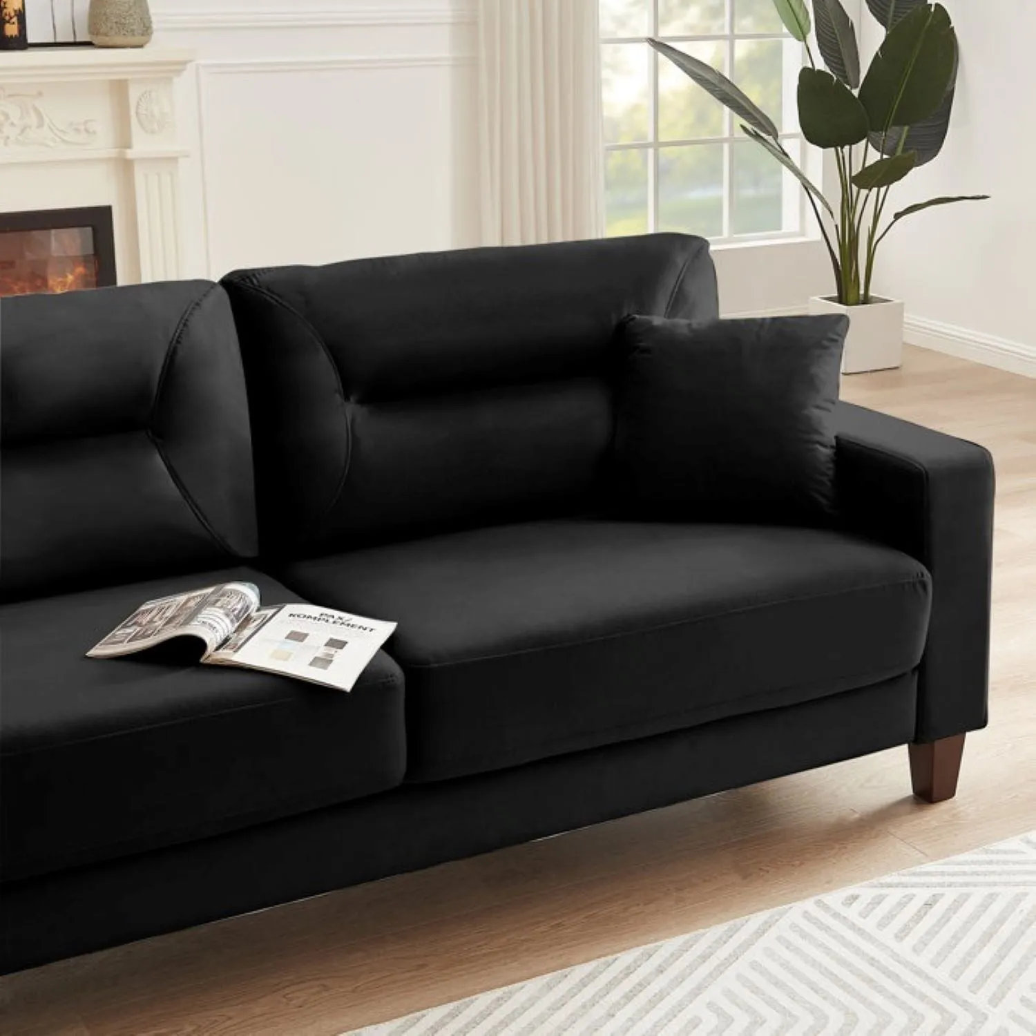 Celina 3 Seater Fabric Sofa