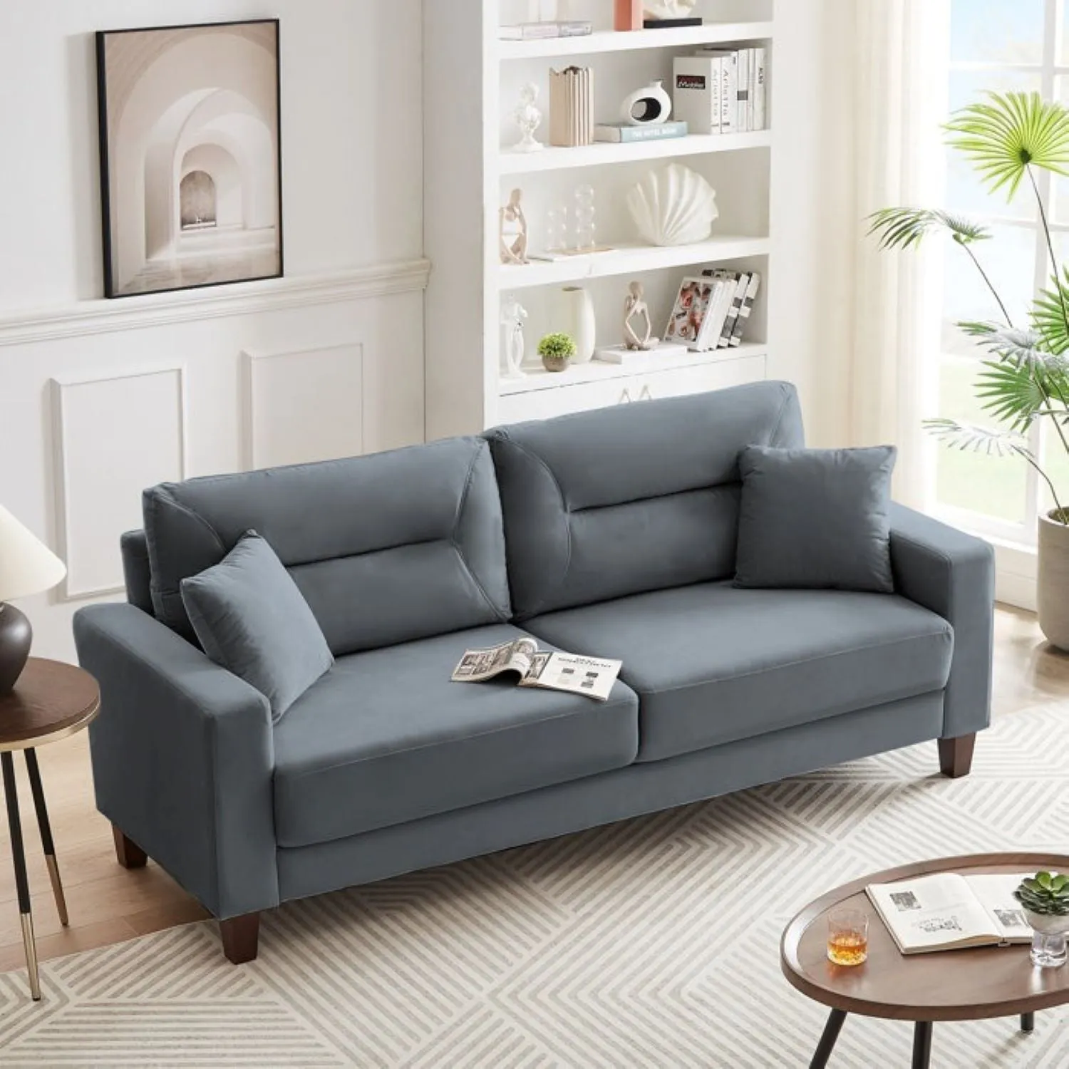 Celina 3 Seater Fabric Sofa