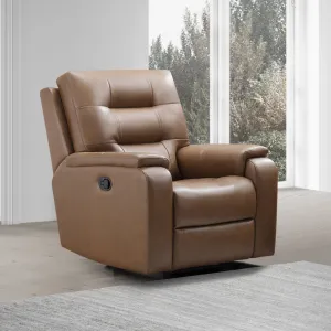Charlie 1 Seater Manual Leatherette Recliner | Premium Leatherette Recliners