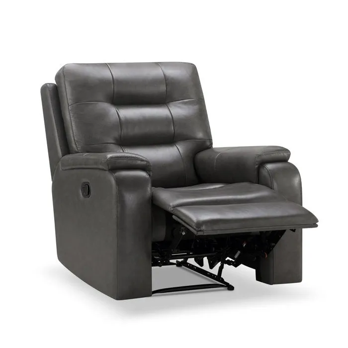 Charlie 1 Seater Manual Leatherette Recliner | Premium Leatherette Recliners