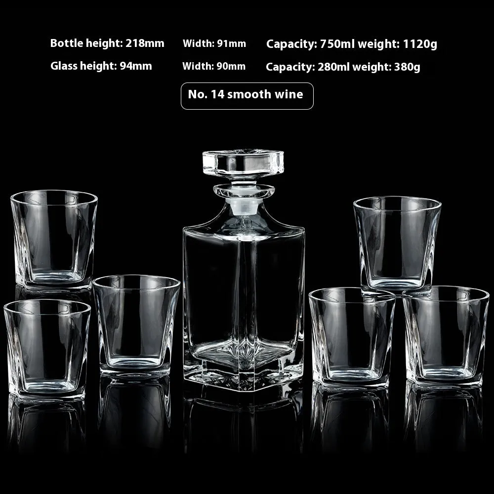 Creative Whiskey Liquor Glass Suit