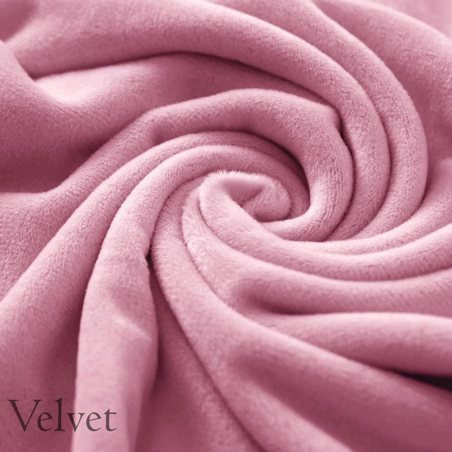 Elastic Stretchable Premium Velvet Sofa Cover, Pink