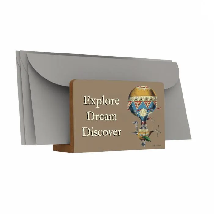 Explore Dream Discover Letter Holder [CLEARANCE]