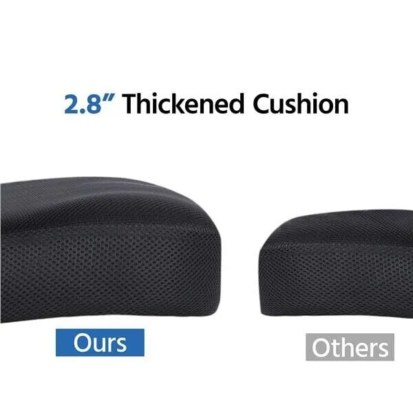 FlexVybe™ Executive Mesh Office Chair: Lumbar Support, Swivel, Adjustable Computer Chair