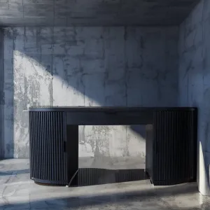 Flow Black Desk