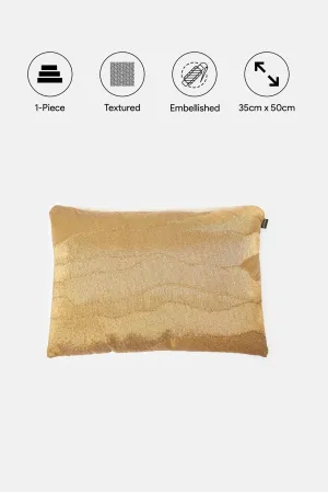 Gold Embroidered Cushion