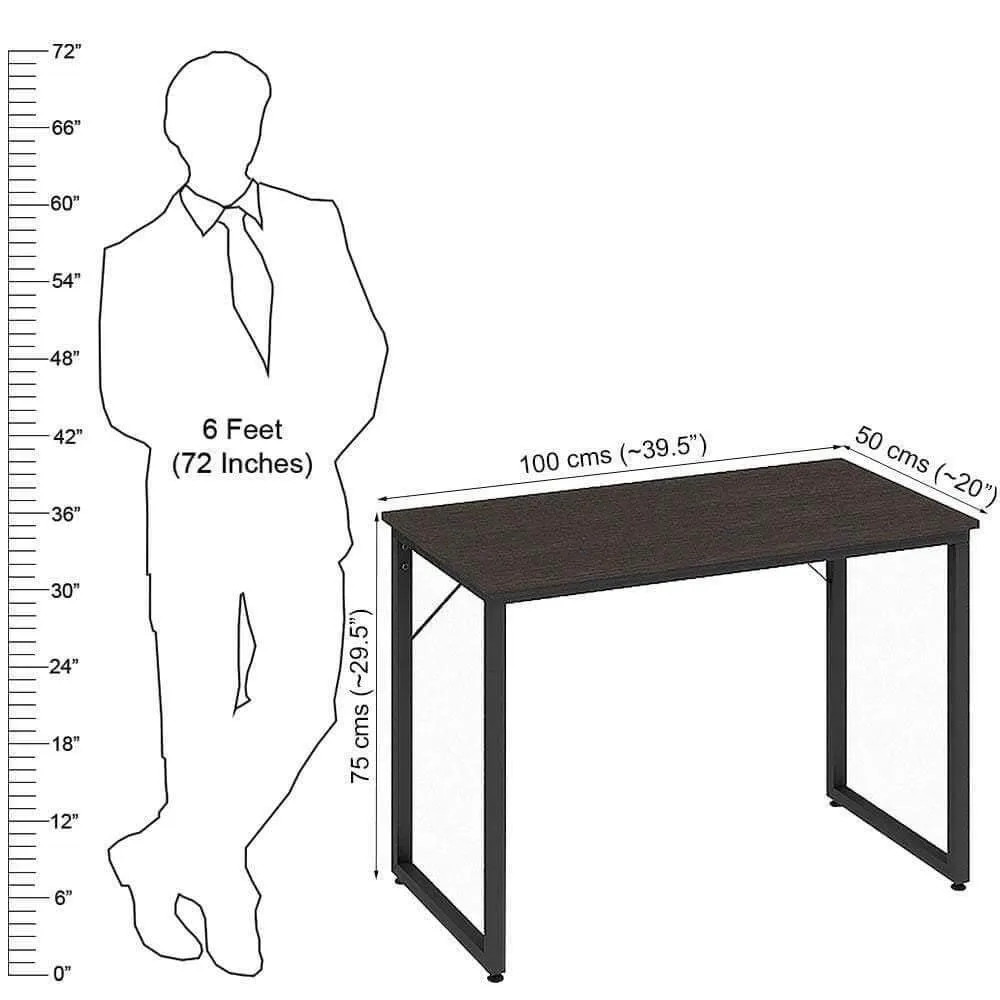 Helios T100 Modern Laptop Desk, Classic Wenge