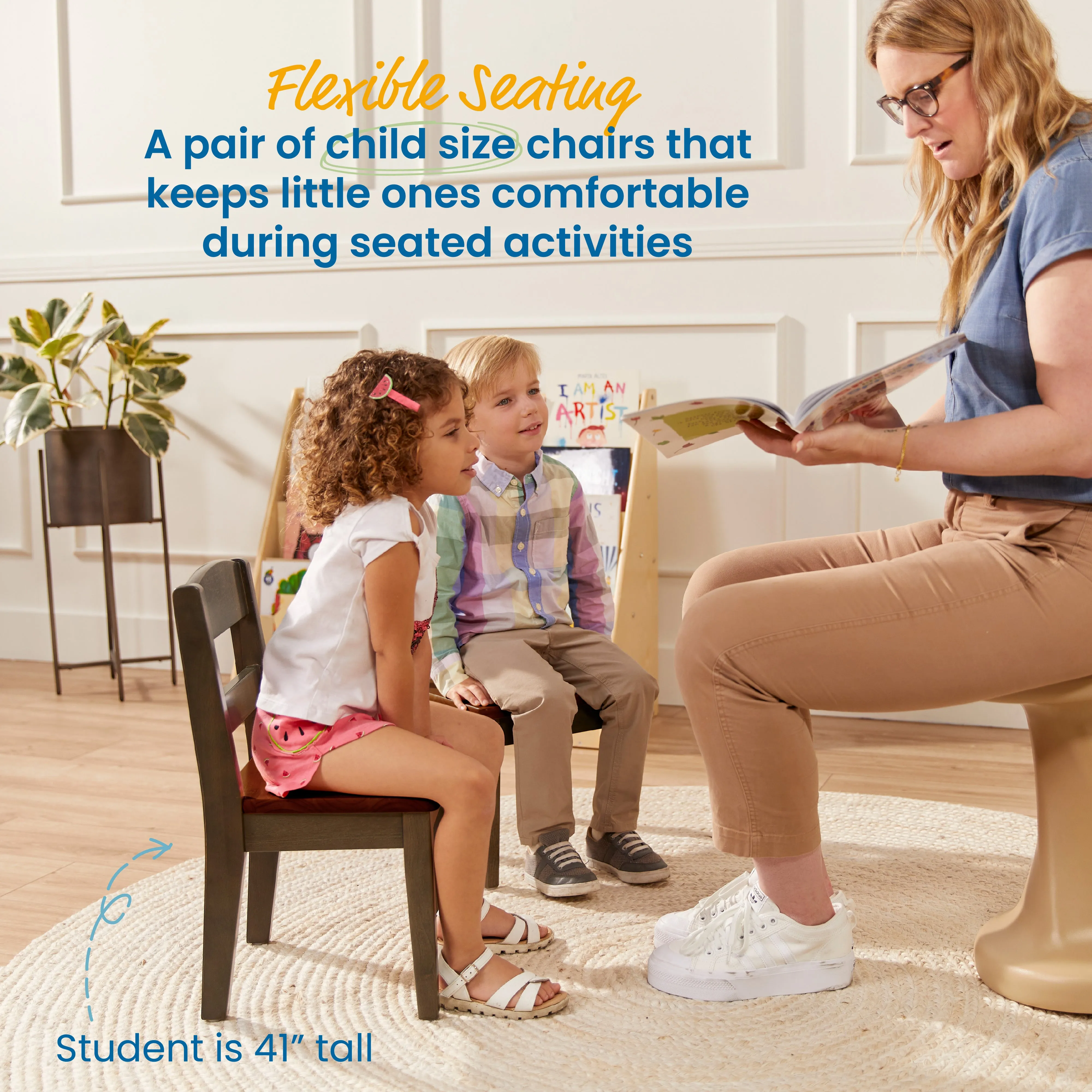 Hideaway Chair, Kids Furniture, 2-Pack