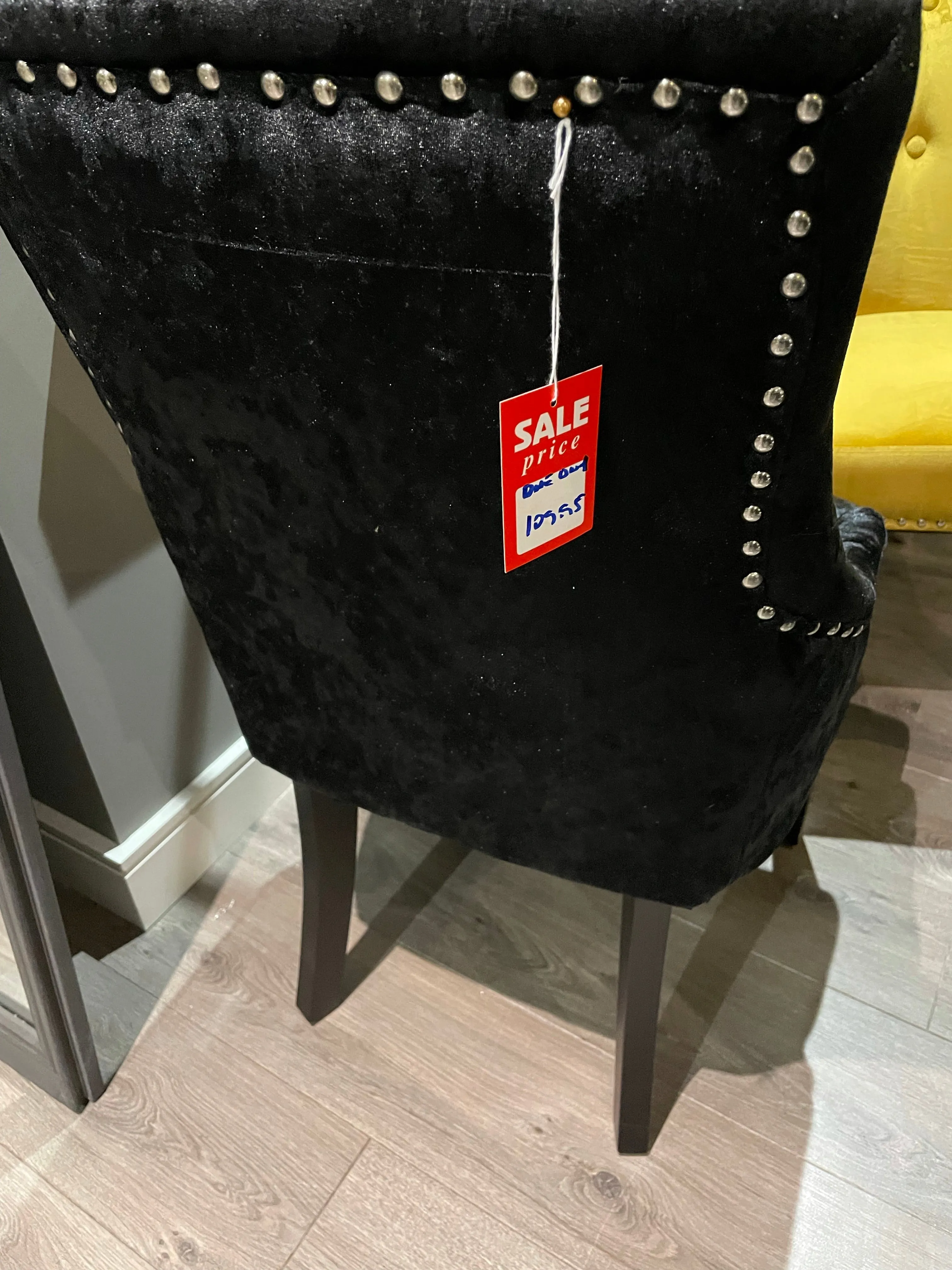 Holburn "sold as seen"  silver unboxed chairs   from warehouse . For Collection only