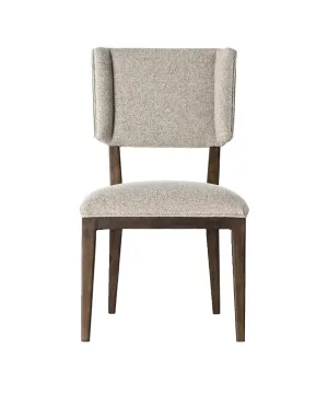 Jackson Dining Chair, Dark Birch & Wheat